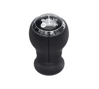 BHGMGEBLV Car Gear Shift Knob for Toyota for Yaris 05-10 Chromed PU Leather 5 Speed MT Car Gear Shift Knob Gearshift Shifter Lever Stick Pen Head Ball Car Grip Head Lever