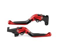 BHGMGEBLV Clutch Brake Levers Set for MT-09 SP for Tracer 900 9 GT MT 09 for MT09 2021-2024 Motorcycle Handles Folding Extendable Brake Clutch Levers Motorcycle Hand Brake(Black Red 2)