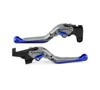 BHGMGEBLV Clutch Brake Levers Set for MT-09 SP for Tracer 900 9 GT MT 09 for MT09 2021-2024 Motorcycle Handles Folding Extendable Brake Clutch Levers Motorcycle Hand Brake(Titanium Blue)