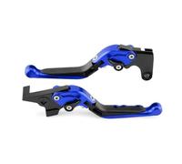 BHGMGEBLV Clutch Brake Levers Set for MT-09 SP for Tracer 900 9 GT MT 09 for MT09 2021-2024 Motorcycle Handles Folding Extendable Brake Clutch Levers Motorcycle Hand Brake(Blue Black)