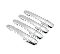 BHGMGEBLV Durable Outside Door Handle for Mazda 3 5 6 2003-2008 RX8 2002-2015 Car Replace Accessories Door Handle Cover Left Right Front Rear Grips(Chrome)