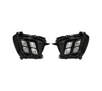 BHGMGEBLV Front Fog Light For KIA For Sorento 2015 2016 2017 DRL Daytime Running Light Auto Front Bumper Driving Daylight Waterproof Car Accessories Fog Light Fog Lamp(Russia Korea)