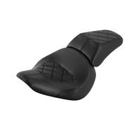 BHGMGEBLV Gel Seat Cushion For Fat Boy FLSTF 2007-2017 For Softail Standard Night Train For FXSTB 2006-2015 Motorcycle Driver Passenger Seat Motorbike Comfort Cushion(D)