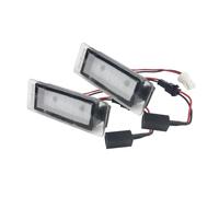 BHGMGEBLV Licence Plate Light For Chevrolet For Corvette For Equinox For Sonic For Trax For Traverse 2010-2016 2X LED License Number Plate Light