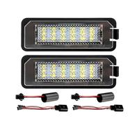 BHGMGEBLV Licence Plate Light For Seat Altea Exeo Ibiza Leon2 2005 2006 2007 2008 2009-2013 1/2PCS Car Rear LED License Number Plate Light Lamp CANbus