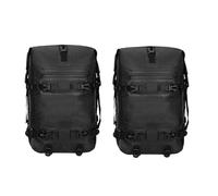 BHGMGEBLV Motorbike Saddle Bags 30L Universal Motorcycle Bumper Motocross Frame Crash Bars Waterproof Repair Tool Placement Pack Motorbike Rear Seat Carry Pouch(2Pcs 30L Bag)