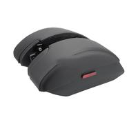 BHGMGEBLV Motorbike Saddle Bags for Indian for Scout Motorcycle Black Quick Release Semi Rigid Saddlebags Side Box and Mounting Spools
