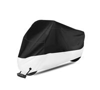 BHGMGEBLV Motorbike Saddle Bags for Moto for Morini for X-Cape 649 650 Motorcycle Cover Waterproof All Season Dustproof Uv Protective Motorbike Rear Seat Carry Pouch(Silver,3XL for 220cm)