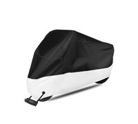 BHGMGEBLV Motorbike Saddle Bags for Moto Morini X-Cape 649 650 Waterproof All Season Dustproof Uv Protective Outdoor Scooter Rain Motorbike Rear Seat Carry Pouch(Silver,L for 180cm)