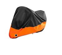 BHGMGEBLV Motorbike Saddle Bags Waterproof All Weather UV Protective Outdoor Scooter Cover Thick 190T Wear-Resistant Bicycle Motorbike Rear Seat Carry Pouch(XL)