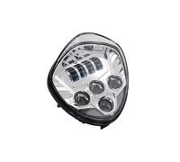 BHGMGEBLV Motorcycle LED Headlight For Victory Cross Country Kingpin Vegas Hammer Chrome LED Motorcycle Headlight(Sliver)