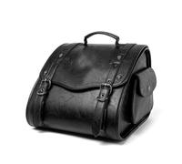 BHGMGEBLV Motorcycle Luggage for Universal Motorcycle Bag Skull Monster Pattern Knight Tail Storage(1 psc Black C)