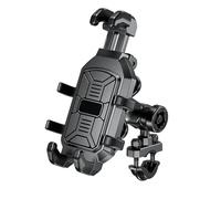 BHGMGEBLV Motorcycle Phone Mount Motorcycle Phone Holder Vibration Dampener Anti-Shake Mount Handlebar For Bike Bicycle Scooter Fit 5.4''-7.2'' Bike Phone Holder(Handlebar)