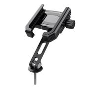 BHGMGEBLV Motorcycle Phone Mount Mountain Bike Stem Phone Mount Bicycle Handlebar Clip Universal Motorcycle Scooter Rearview Mirror Cellphone Holder Bike Phone Holder(C)