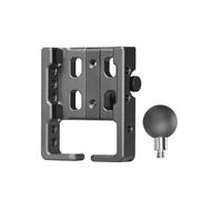 BHGMGEBLV Motorcycle Phone Mount Smartphone Holder Headset Support Car Mobile Cell Phone Cradle Motorcycle 1Inch Universal Ball Fishfinder Bike Phone Holder(CPC-07)