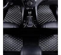 BHGRFCL 4 PCS Car Floor Mats for Ford Mustang 2015-2023 2024 2025, Custom Leather Car Floor Mats, All Weather Waterproof Non-Slip,C