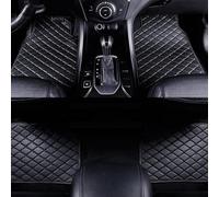 BHGRFCL 4 PCS Car Floor Mats for Ford Mustang MARCH-E Electric 2020-2025, Custom Leather Car Floor Mats, All Weather Waterproof Non-Slip,A