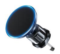 BHHB Magnetic Car Phone Holder, Mag-Safe 360°Pivoting Magnetic Car Air Vent Mount, Stronger Grip for iPhone 15/14/13/12 Series, Black