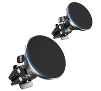 BHHB Seadmit Magnetic Phone Holder for Car, Air Vent Cradle - 16 Strong Magnets, 360° Rotatable Mag-Safe Car Mount Compatible with iPhone 17/16/15/14/13/12 Series, 2 Pack