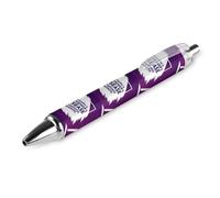 BHHJKK Alzheimer’sAwareness Month Retractable Ballpoint Pen Writing Ballpoint Black Ink Ball Pens Gifts for Students Office Stationery Supplies
