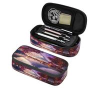 BHHJKK Astrology Moon and Sun? Large Pencil Case,Pencil Pouch with Zipper Compartments Stationery Pencil Bag for Kids Teens Students School Supplies