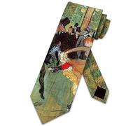 BHHJKK At the Moulin Rouge The Dance Tie Men's Art Neckties