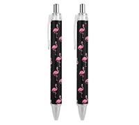 BHHJKK Ballpoint Pens 0.5 mm, Day Of The Dead Sugar Skull Removable Refillable Ball Point Pen, Comfortable Smooth Writing Pens for Home Office, Black Ink, 1 Pcs