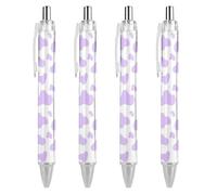 BHHJKK Ballpoint Pens 0.5 mm, Day Of The Dead Sugar Skull Removable Refillable Ball Point Pen, Comfortable Smooth Writing Pens for Home Office, Black Ink, 1 Pcs