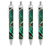 BHHJKK Ballpoint Pens 0.5 mm, Day Of The Dead Sugar Skull Removable Refillable Ball Point Pen, Comfortable Smooth Writing Pens for Home Office, Black Ink, 1 Pcs