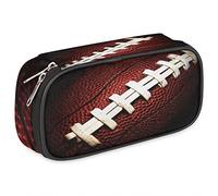 BHHJKK Basketball Big Capacity Pencil Pen Case Basketball Sport Large Pencil Pouch with Zipper Compartments Pencil Bag for Boys Girls Adults Student Office School Supplies