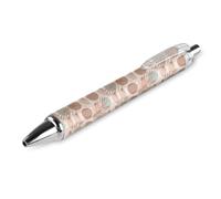 BHHJKK Black Pens Ballpoint Pen Ball Point Pen Smooth Writing Gel Pens Retractable 0.5 Fine Point for School Office Sun Moon Boho Aesthetic Pattern 1 PCS