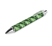 BHHJKK Black Pens Ballpoint Pen Ball Point Pen Smooth Writing Gel Pens Retractable 0.5 Fine Point for School Office Watercolor Animal Feathers Pattern 1 PCS