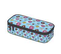 BHHJKK Cloud Donuts Pencil Case Pen Pouch Stationary Bag Cosmetics Bags Desk Stationery Organizer Box Holder for Office Women Men