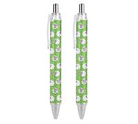 BHHJKK Cute Cartoon Sheep Pattern Retractable Ballpoint Pen Writing Ballpoint Black Ink Ball Pens Gifts for Students Office Stationery Supplies