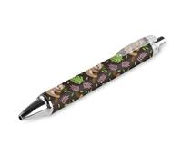 BHHJKK Cute Sloth Ballpoint Pens Fine Point (0.5mm) Retractable Smooth Writing Pens Black Ink Gel Pens 2 PCS
