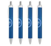 BHHJKK Diabetes Awareness Month Ballpoint Pens Fine Point (0.5mm) Retractable Smooth Writing Pens Black Ink Gel Pens 4 PCS