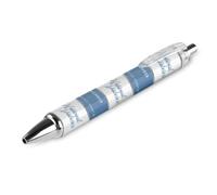 BHHJKK Diabetes Awareness Month Blue Ribbon Retractable Ballpoint Pen Portable Black Ink Ball Pen Work Pens for Office Stationery Supplies Gifts