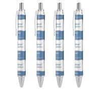 BHHJKK Diabetes Awareness Month Blue Ribbon Retractable Ballpoint Pen Writing Ballpoint Black Ink Ball Pens Gifts for Students Office Stationery Supplies