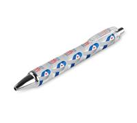 BHHJKK Diabetes Awareness Month Blue Ribbon Retractable Ballpoint Pen Writing Ballpoint Black Ink Ball Pens Gifts for Students Office Stationery Supplies