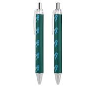 BHHJKK Diabetes Awareness Month Retractable Ballpoint Pen Writing Ballpoint Black Ink Ball Pens Gifts for Students Office Stationery Supplies