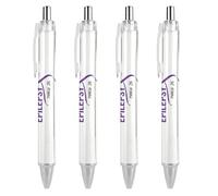 BHHJKK Epilepsy Awareness Day 2023 Ballpoint Pens Fine Point (0.5mm) Retractable Smooth Writing Pens Black Ink Gel Pens 4 PCS
