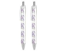 BHHJKK Epilepsy Awareness Day 2023 Retractable Ballpoint Pen Writing Ballpoint Black Ink Ball Pens Gifts for Students Office Stationery Supplies