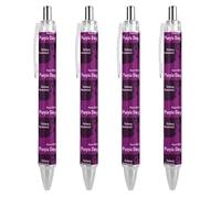 BHHJKK Epilepsy Awareness Day 2023 Retractable Ballpoint Pen Writing Ballpoint Black Ink Ball Pens Gifts for Students Office Stationery Supplies