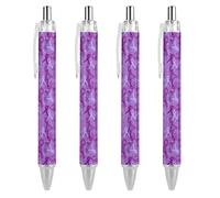 BHHJKK Epilepsy Awareness Day 2023 Retractable Ballpoint Pen Writing Ballpoint Black Ink Ball Pens Gifts for Students Office Stationery Supplies