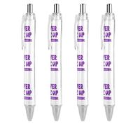 BHHJKK Epilepsy Awareness Month Retractable Ballpoint Pen Writing Ballpoint Black Ink Ball Pens Gifts for Students Office Stationery Supplies