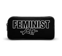 BHHJKK Feminist Pencil Case Funny Pencil Bag High Capacity Storage Pouch Portable Pen Organizer