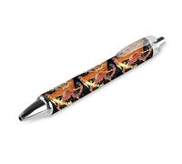BHHJKK Flame Roaring Tiger Retractable Ballpoint Pen 0.5mm Ball Point Pens Smooth Writing and Soft Grip for Office Desk Supplies,4 PCS