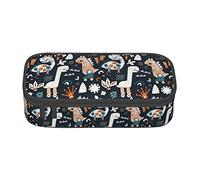 BHHJKK Funny Cartoon Dinosaur Pencil Case Large Capacity Pencil Box Pouch Cute Stationary for Women Men Adult