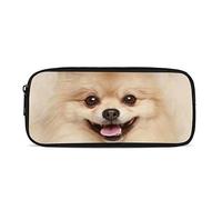 BHHJKK Girls Boys Pen Case Pencil Bag Holder Large Capacity Stationery Organizer for Student School Office Supplies,Print Cute Dog