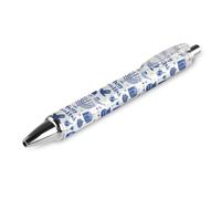 BHHJKK Happy Chanukah Holiday Ballpoint Pens Fine Point (0.5mm) Retractable Smooth Writing Pens Black Ink Gel Pens 2 PCS
